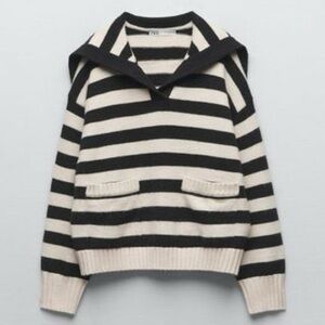 Zara striped sailor-style sweater